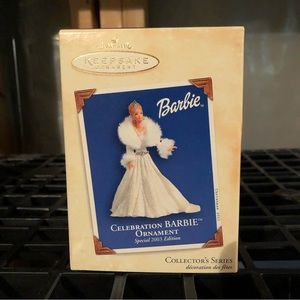 Celebration Barbie Ornament